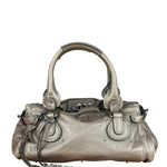Chloe Vintage Metalic Gold Paddington Handbag