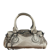 Chloe Vintage Metalic Gold Paddington Handbag