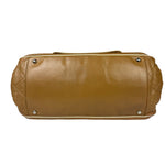 Chanel East/West Accordion Chain Beige Flap Bag 2008