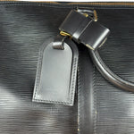 Louis Vuitton Noir Epi Leather Keepall 55