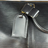 Louis Vuitton Noir Epi Leather Keepall 55