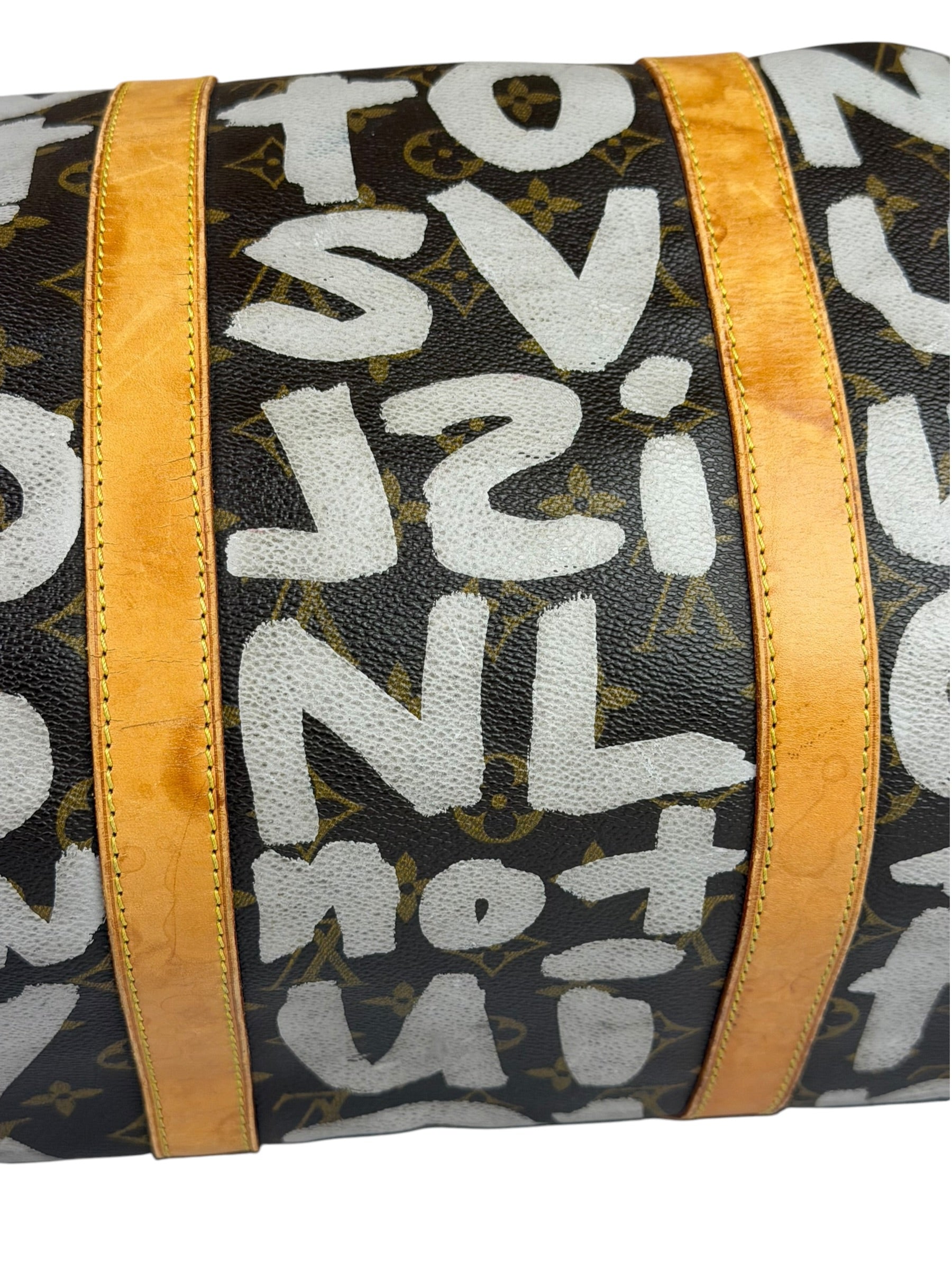 Louis Vuitton x Stephen Sprouse Monogram Graffiti Keepall 50