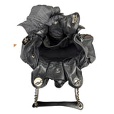 Christian Dior Vintage Black Leather Le Trente Shoulder Bag