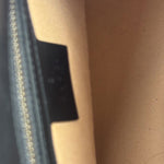 Gucci Black Leather Marmont Medium Shoulder Bag