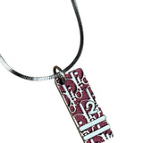 Christian Dior Oblique Trotter Pendant Necklace