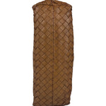 Bottega Veneta Brown Woven Intrecciato Pochette