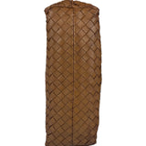 Bottega Veneta Brown Woven Intrecciato Pochette