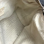 Chanel Black/Beige Tweed Clover Hobo Shoulder Bag '05-'06