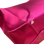 Alexander Wang Fuchsia Pink Satin Lunch Clutch