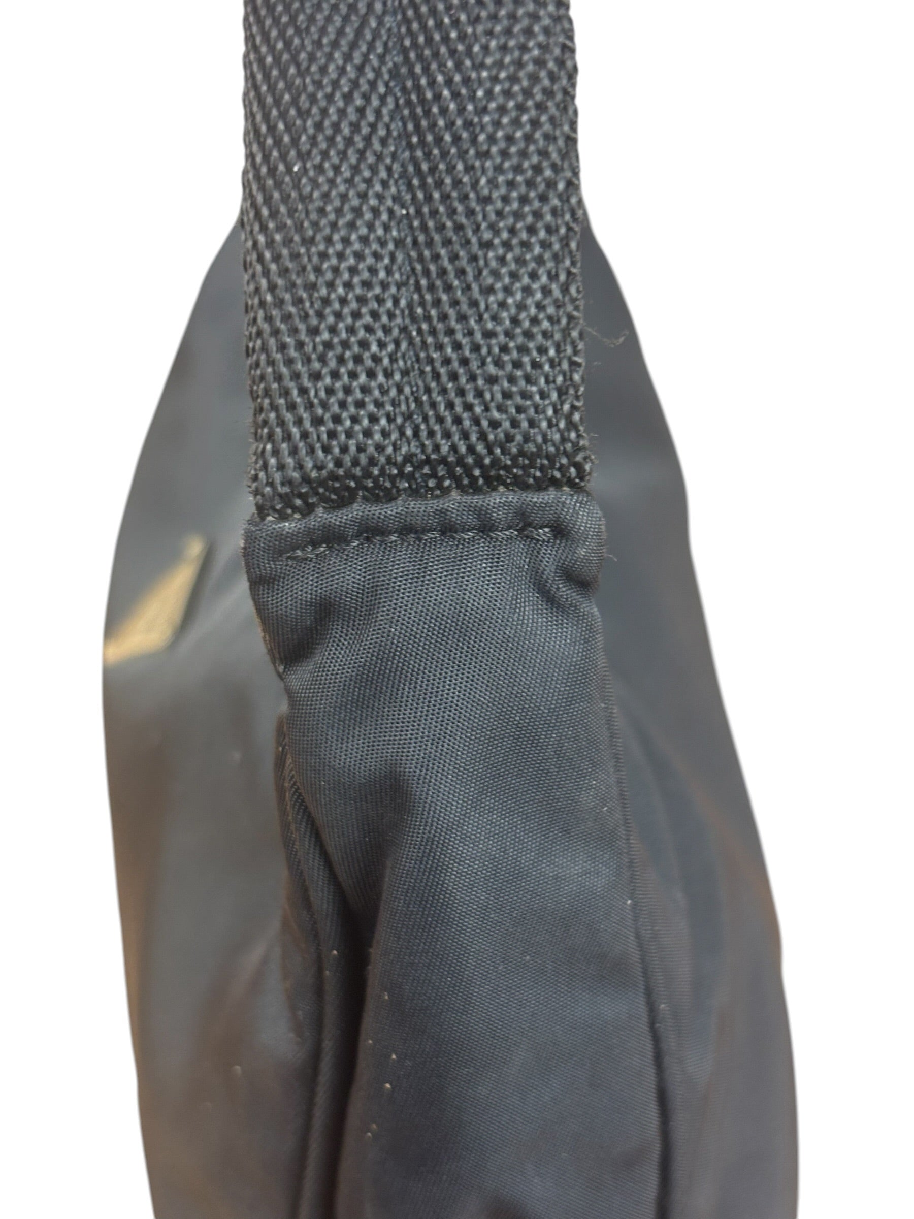 Prada Tessuto Black Nylon Mini Sport Shoulder Bag