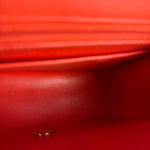 Chanel Mini Square Classic Striped Patent Single Flap Bag 2013