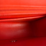 Chanel Mini Square Classic Striped Patent Single Flap Bag 2013
