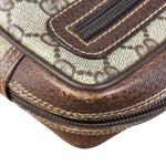 Gucci GG Vintage Coated Canvas Zip Pouch