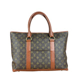 Louis Vuitton Vintage Monogram Sac Weekend Tote Bag MM
