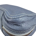Balenciaga Vintage Blue Leather Mini Pochette