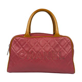 Chanel Small Quilted Bowler Bag 2013