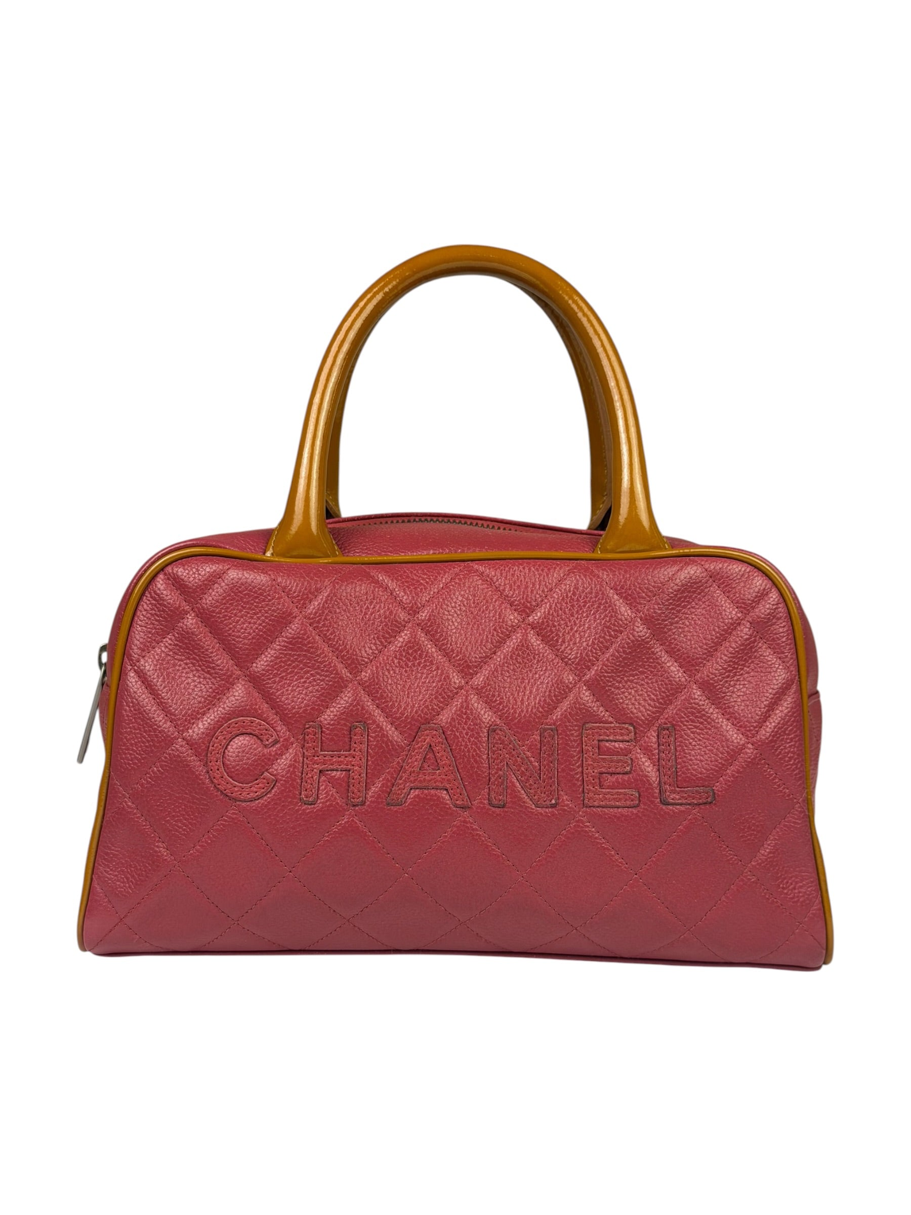 Chanel Small Quilted Bowler Bag 2013