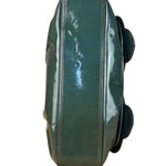 Fendi Vintage Green Patent Leather B Handbag