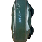 Fendi Vintage Green Patent Leather B Handbag