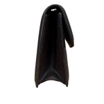 Celine Leather Trim C Sulky Shoulder Bag No Strap