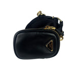 Prada Black Saffiano Leather Re-Edition Two-Way Bag