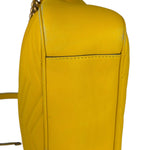 Gucci Bright Yellow GG Marmont Matelasse Shoulder Camera Bag