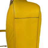 Gucci Bright Yellow GG Marmont Matelasse Shoulder Camera Bag