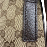Gucci GG Vintage Beige/Brown Canvas Crossbody Bag
