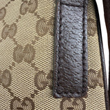Gucci GG Vintage Beige/Brown Canvas Crossbody Bag