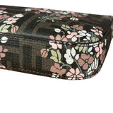 Fendi FF Floral Coated Canvas Chain Pochette