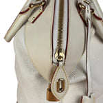 Louis Vuitton Cream Leather Suhali Lockit MM