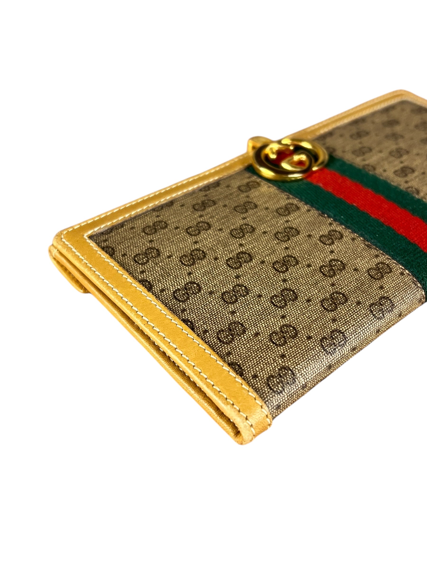 Gucci GG Vintage Sherry Line Long Wallet