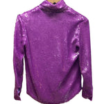 Gucci Purple Vault La Veste Sequin Long Sleeve Shirt