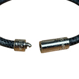 Louis Vuitton Canvas Damier Graphite Keep It Bracelet