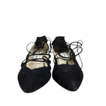 Manolo Blahnik Brown Suede Strappy Heels