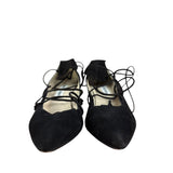 Manolo Blahnik Brown Suede Strappy Heels