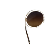 Chloe Carlina Oversized Round Sunglasses Rx