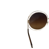 Chloe Carlina Oversized Round Sunglasses Rx