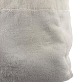 Prada White Terry Cloth Spugna Tote Bag