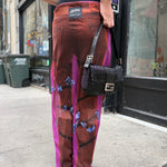 Jean Paul Gaultier x Y Project Printed Mesh Skirt
