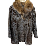 Original Elegance Vintage Brown Persian Lamb Coat