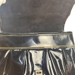 Fendi Black Patent Leather Shoulder Bag B
