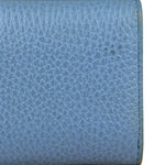 Gucci Blue Leather Marmont Card Case Wallet