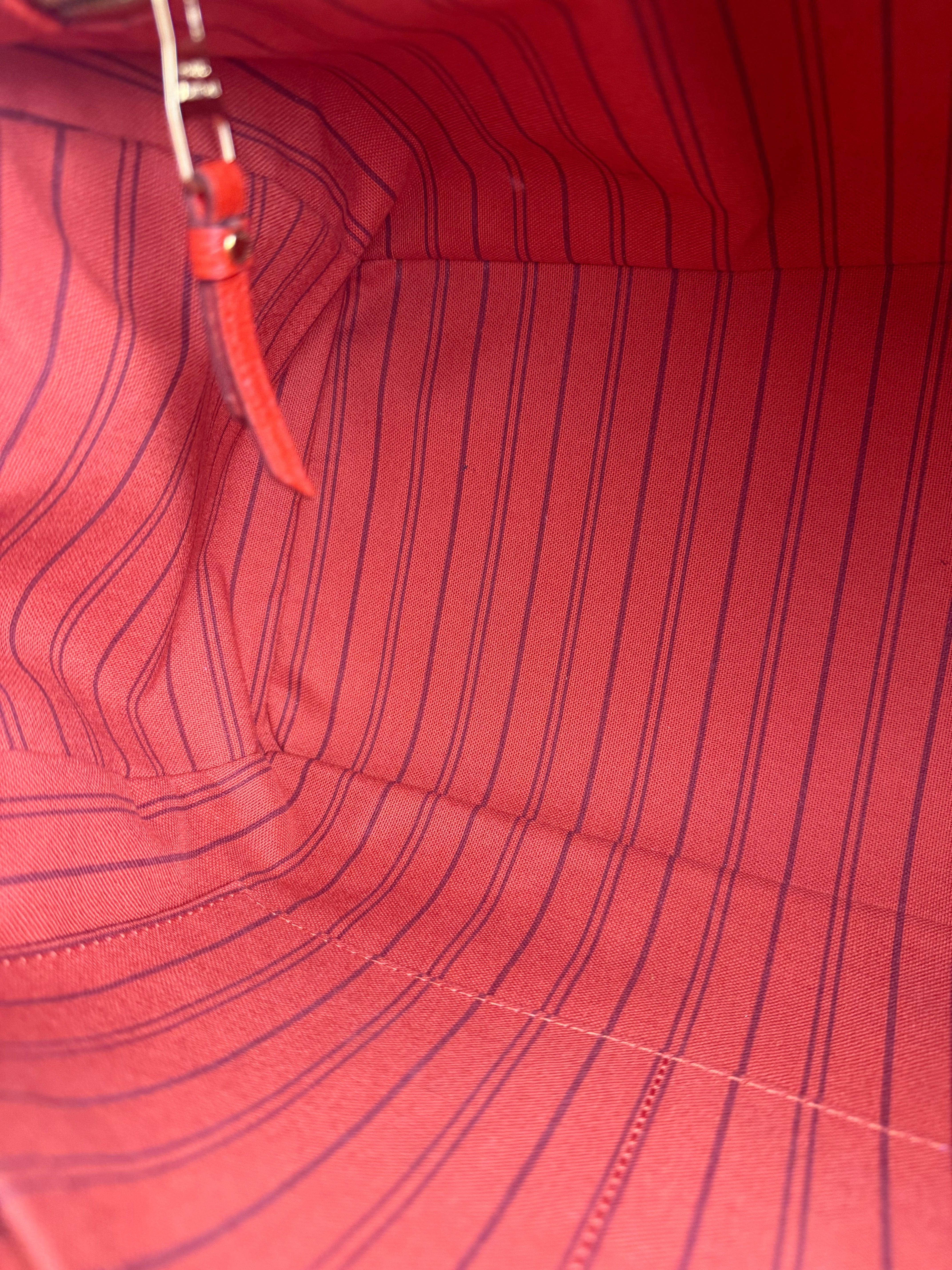 Louis Vuitton Orange Monogram Empreinte Speedy Bandouliere 30