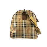 Burberry Vintage House Check Duffel Bag