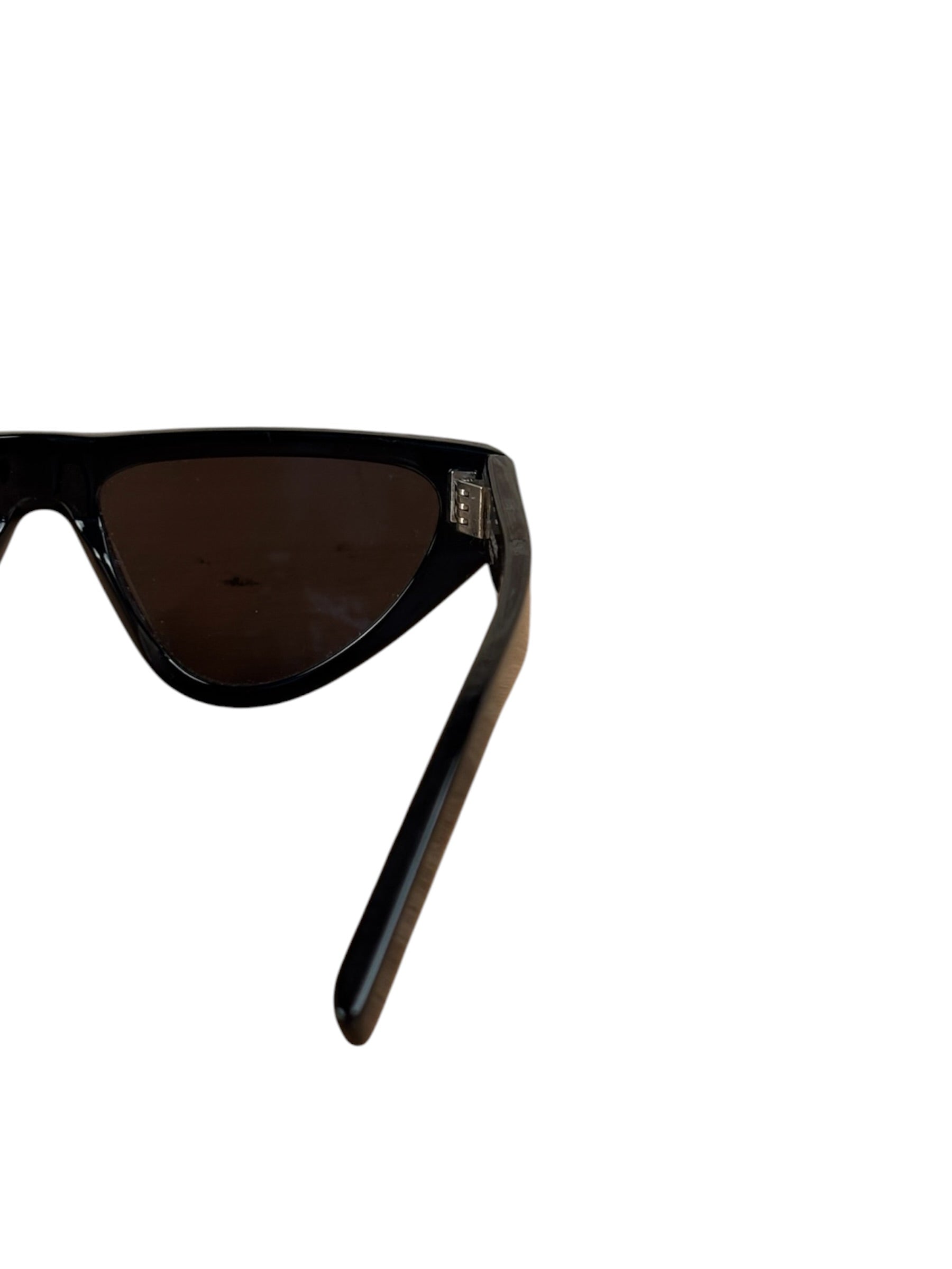 Yves Saint Laurent Black New Wave Sunglasses SL 468
