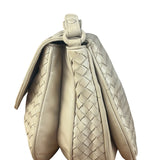 Bottega Veneta Vintage Beige Intrecciato Crossbody