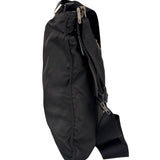 Prada Vintage Black Nylon Crossbody Bag
