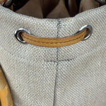 YSL Canvas Kahala Heart Tote