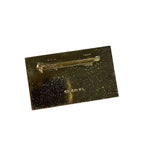 Chanel Vintage gold Plated Logo Brooch